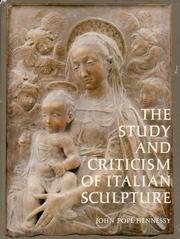 9780691039671: The Study and Criticism of Italian Sculpture