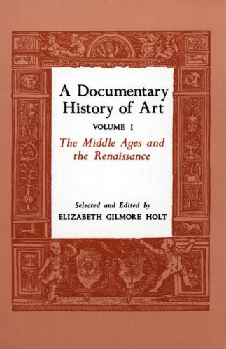 Beispielbild fr A Documentary History of Art, Volume 1 : The Middle Ages and the Renaissance zum Verkauf von Better World Books