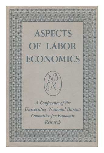 Imagen de archivo de Aspects of Labor Economics a la venta por Better World Books: West