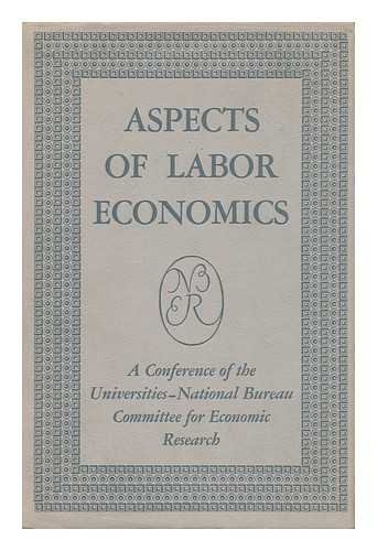 Stock image for Aspects of Labor Economics for sale by Better World Books: West