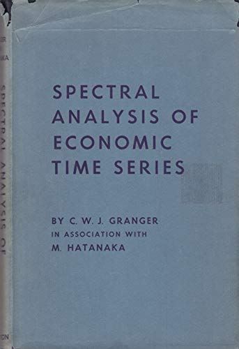 Stock image for Spectral Analysis of Economic Time Series. (PSME-1) for sale by Better World Books