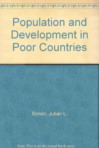9780691042565: Population and Development in Poor Countries: Selected Essays