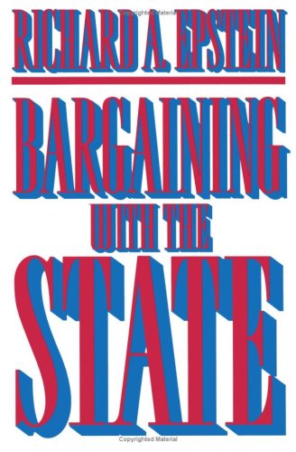 Imagen de archivo de Bargaining with the State a la venta por Better World Books: West