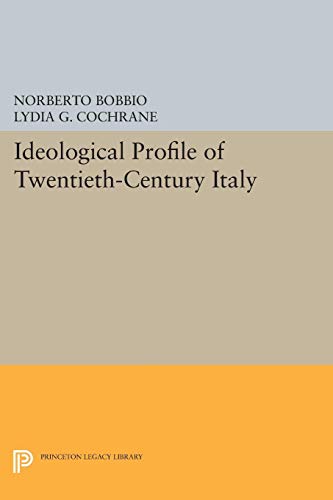 Beispielbild fr Ideological Profile of Twentieth-Century Italy zum Verkauf von HPB-Red