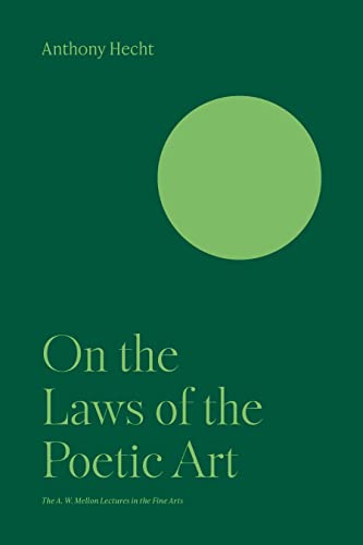 9780691043630: On the Laws of the Poetic Art (Bollingen Series, 35)