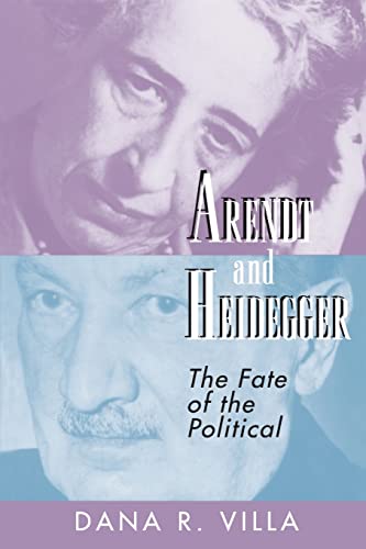 Imagen de archivo de Arendt and Heidegger a la venta por Open Books