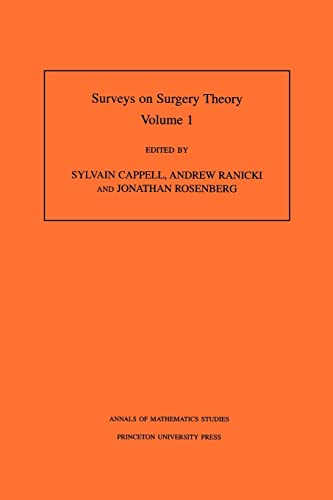 Stock image for Surveys on Surgery Theory for sale by Alien Bindings