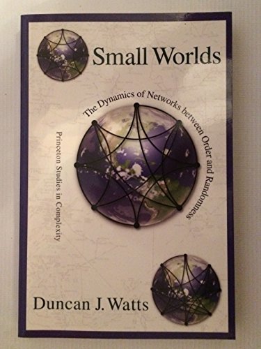 Beispielbild fr Small Worlds: The Dynamics of Networks between Order and Randomness zum Verkauf von WorldofBooks