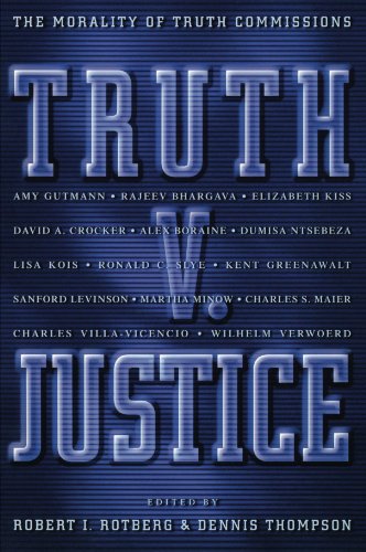 9780691050720: Truth V. Justice: The Morality of Truth Commissions: 36 (The University Center for Human Values Series)