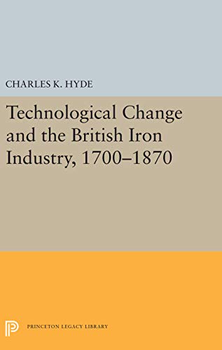 9780691052465: Technological Change and the British Iron Industry, 1700-1870 (Princeton Legacy Library, 5483)
