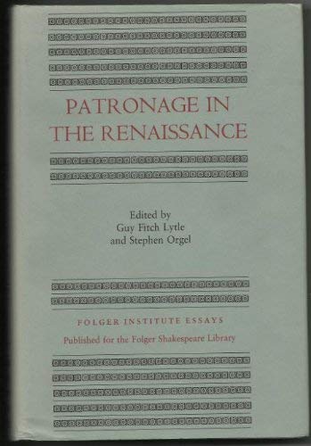 9780691053387: Patronage in the Renaissance