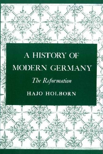 Beispielbild fr A History of Modern Germany, Volume 1 : The Reformation zum Verkauf von Better World Books