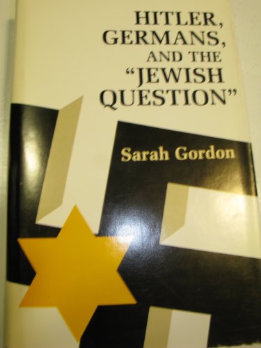 Stock image for Hitler, Germans, and the Jewish Question for sale by HPB-Red