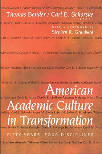 Imagen de archivo de American Academic Culture in Transformation a la venta por Decluttr
