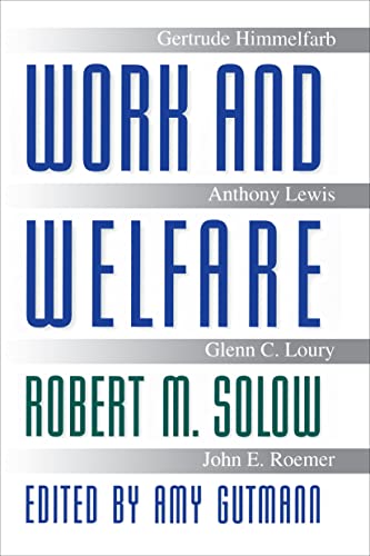 Beispielbild fr Work and Welfare zum Verkauf von SuzyQBooks