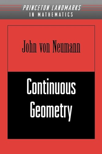 Beispielbild fr Continuous Geometry zum Verkauf von Revaluation Books