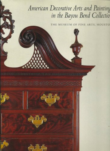 9780691059624: American Decorative Arts and Paintings in the Bayou Bend Collection