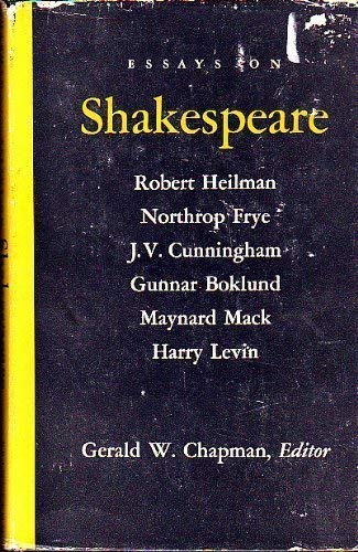 9780691060422: Essays on Shakespeare (Princeton Legacy Library, 2187)