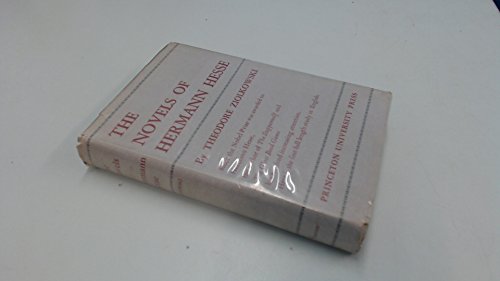 Beispielbild fr The Novels of Hermann Hesse : A Study in Theme and Structure zum Verkauf von Better World Books