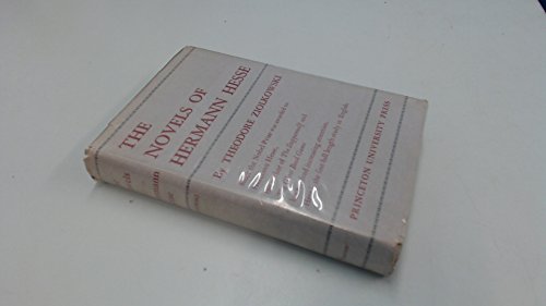 Stock image for The Novels of Hermann Hesse : A Study in Theme and Structure for sale by Better World Books