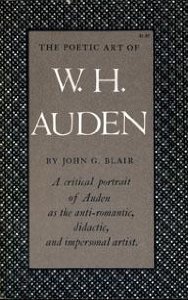 9780691060934: Poetic Art of W.h. Auden