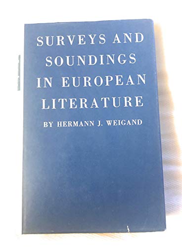 Beispielbild fr Surveys and Soundings in European Literature zum Verkauf von Dunaway Books