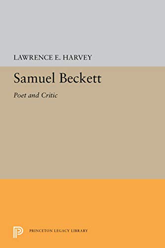 Imagen de archivo de Samuel Beckett: Poet and Critic a la venta por HPB-Red
