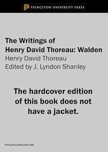 Imagen de archivo de Walden (The Writings of Henry D. Thoreau) a la venta por HPB-Diamond