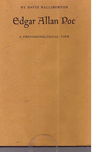 9780691062372: Edgar Allan Poe: A Phenomenological View (Princeton Legacy Library, 1828)