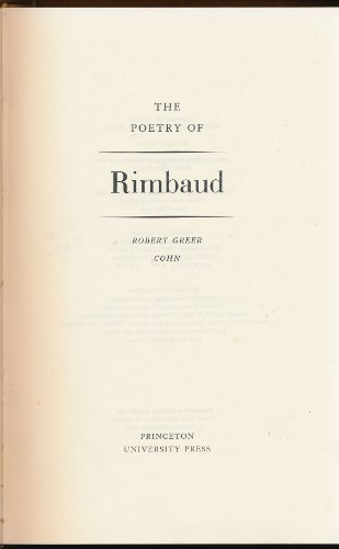 9780691062440: The Poetry of Rimbaud (Princeton Legacy Library, 1318)