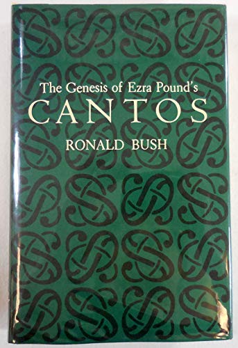 Imagen de archivo de The Genesis of Ezra Pound's Cantos a la venta por Better World Books