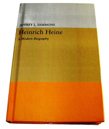 Beispielbild fr HEINRICH HEINE : a Modern Biography zum Verkauf von Karen Wickliff - Books