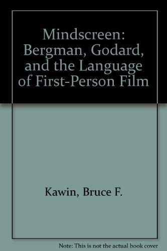 Imagen de archivo de Mindscreen: Bergman, Godard, and First-Person Film a la venta por SecondSale