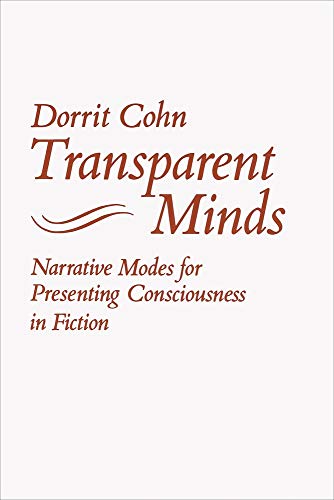 9780691063690: Transparent Minds: Narrative Modes for Presenting Consciousness in Fiction