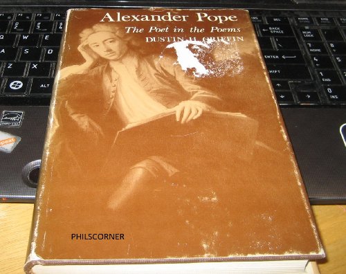 Stock image for Alexander Pope: The Poet in Poems (Princeton Legacy Library, 1451) for sale by Rye Berry Books