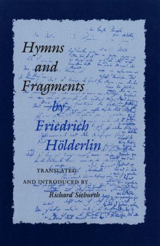 Imagen de archivo de Hymns and Fragments (The Lockert Library of Poetry in Translation, 27) a la venta por Jenson Books Inc