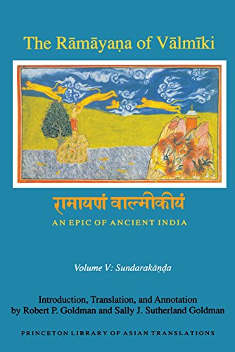 9780691066622: The Rāmāyaṇa of Vālmīki: An Epic of Ancient India, Volume V: Sundarakāṇḍa (Princeton Library of Asian Translations, 145)