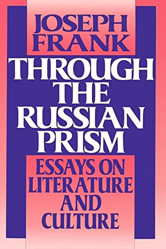 9780691068213: Through the Russian Prism: Essays on Literature and Culture