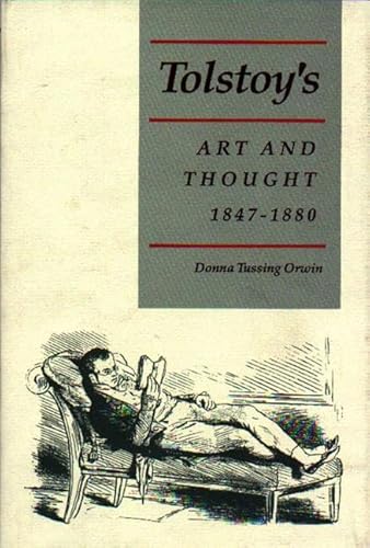 Stock image for Tolstoy's Art and Thought, 1847-1880 for sale by HPB-Red