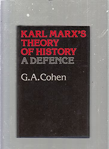 9780691071756: Karl Marx's Theory of History: A Defence