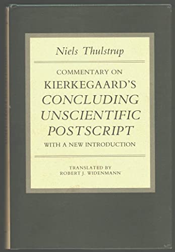 Beispielbild fr Commentary on Kierkegaard's Concluding Unscientific Postscript zum Verkauf von Windows Booksellers