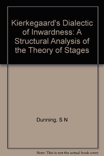 9780691072999: Kierkegaard's Dialectic of Inwardness: A Structural Analysis of the Theory of Stages