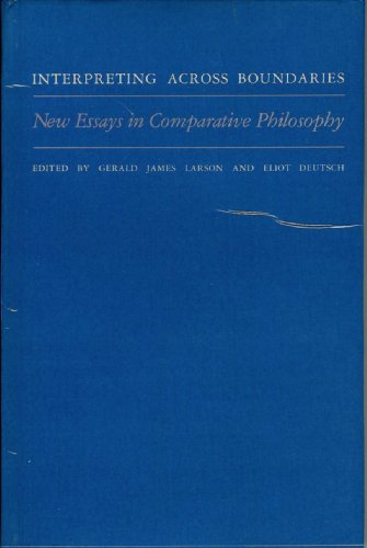 Beispielbild fr Interpreting Across Boundaries : New Essays in Comparative Philosophy zum Verkauf von Better World Books