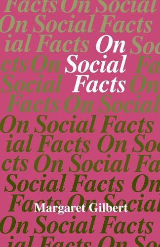 Imagen de archivo de On Social Facts a la venta por Labyrinth Books
