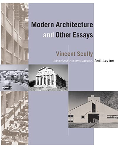 Stock image for Modern Architecture and Other Essays for sale by Better World Books