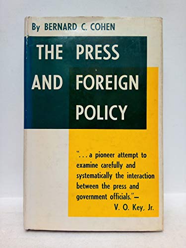 9780691075198: Press and Foreign Policy (Princeton Legacy Library, 2321)