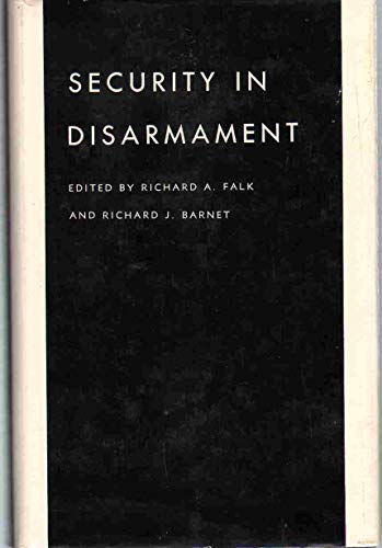 Stock image for Security in Disarmament for sale by Better World Books