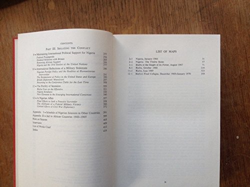 The International Politics of the Nigerian Civil War, 1967-1970 (Princeton Legacy Library) - Stremlau, John J.