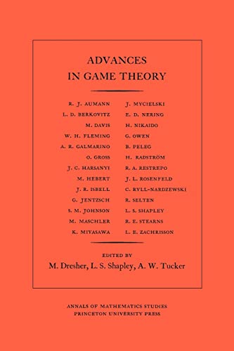 Imagen de archivo de Advances in Game Theory (Annals of Mathematics Studies ; No. 52) a la venta por Katsumi-san Co.