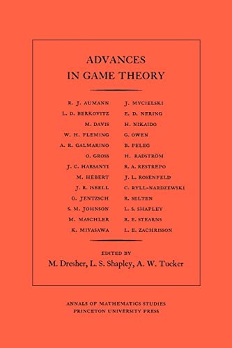 Stock image for Advances in Game Theory (Annals of Mathematics Studies ; No. 52) for sale by Katsumi-san Co.